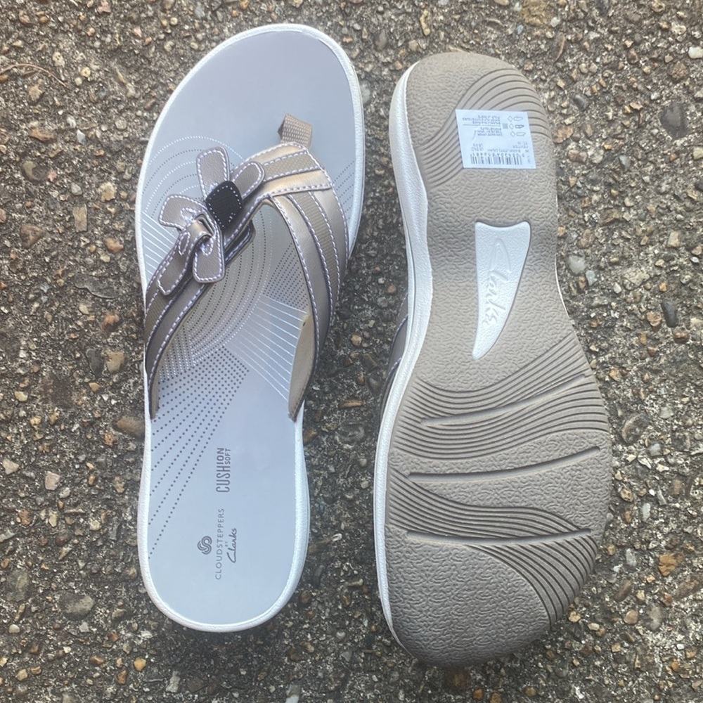 Women's Cloudsteppers Brinkley Flora Sandals by Clark’s - Picture 3 of 11